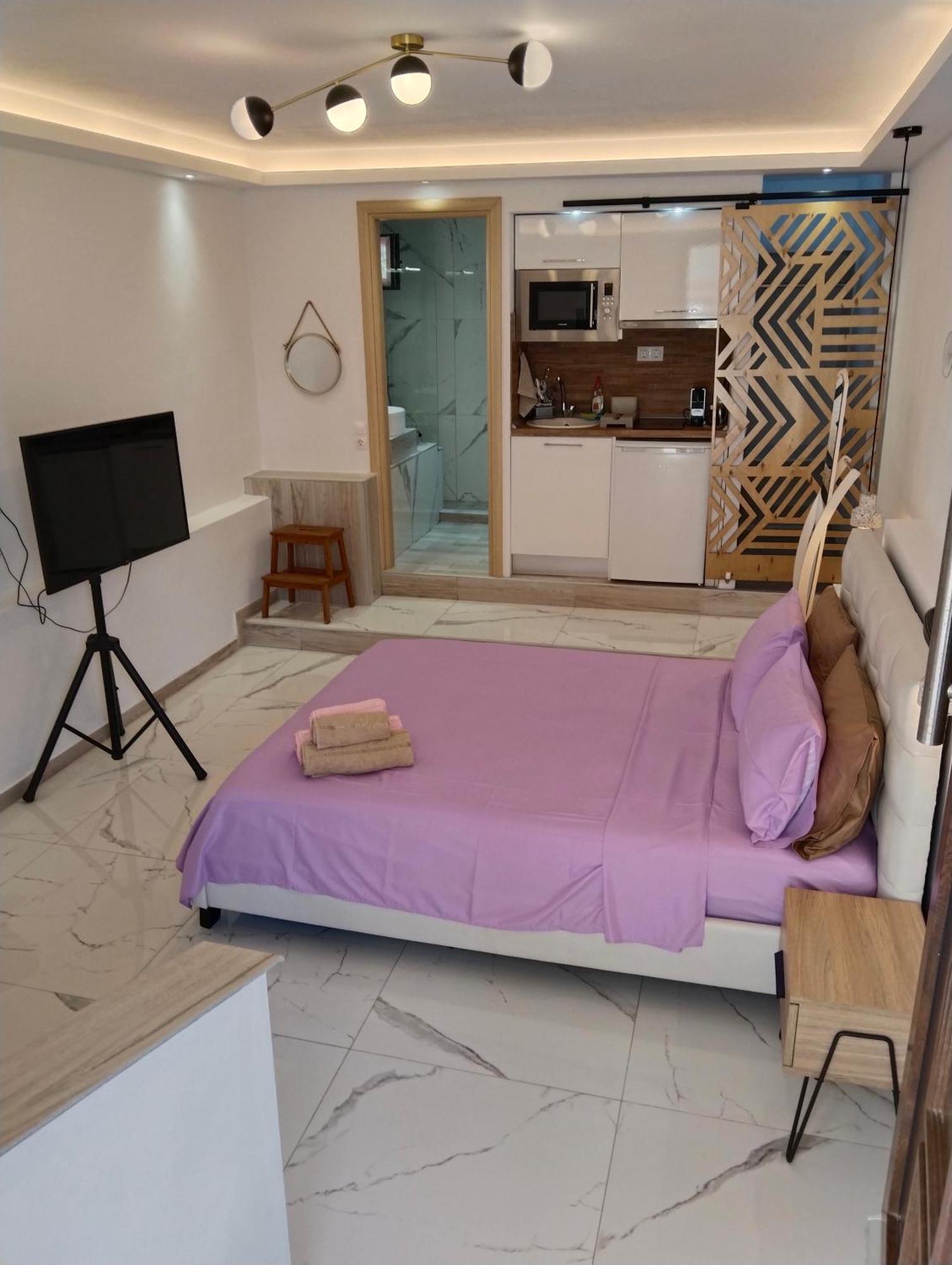 Theasis 3 Apartment Neos Marmaras Bagian luar foto